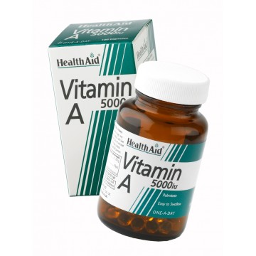 Vitamin Α 5000IU 100caps Συμπληρώματα Διατρ. Vitamin Α 5000IU 100caps Συμπληρώματα Διατρ.